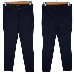 TALBOTS Navy Lexington Pant Stretch Knit Jeggings